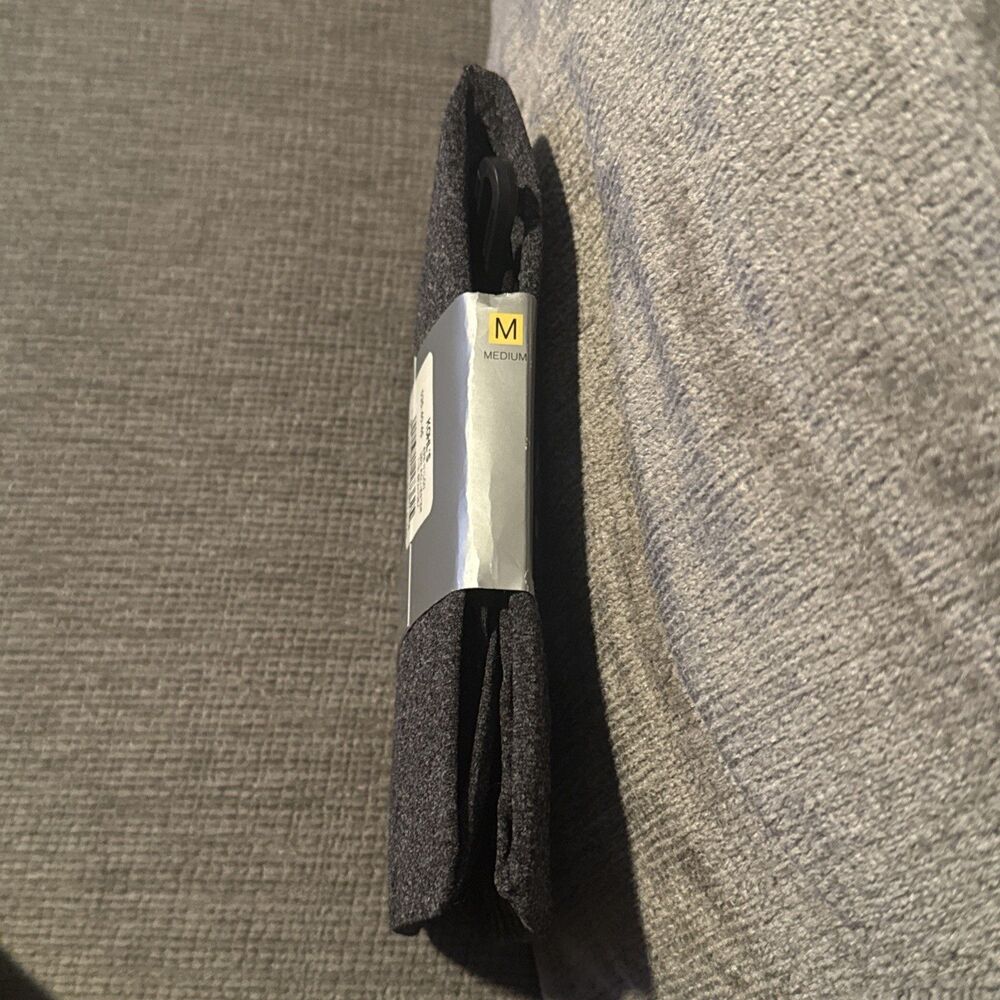APT. 9 Microfiber Tights Control Top Medium Charcoal Heather Gray NIP - Picture 3 of 4